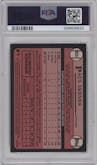 Paul Skenes from the 2024 Topps Chrome Update set graded by PSA and given an overall grade of 9.
