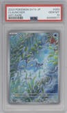 Clauncher from the 2023 Pokemon SV JPN set graded by PSA and given an overall grade of 10.