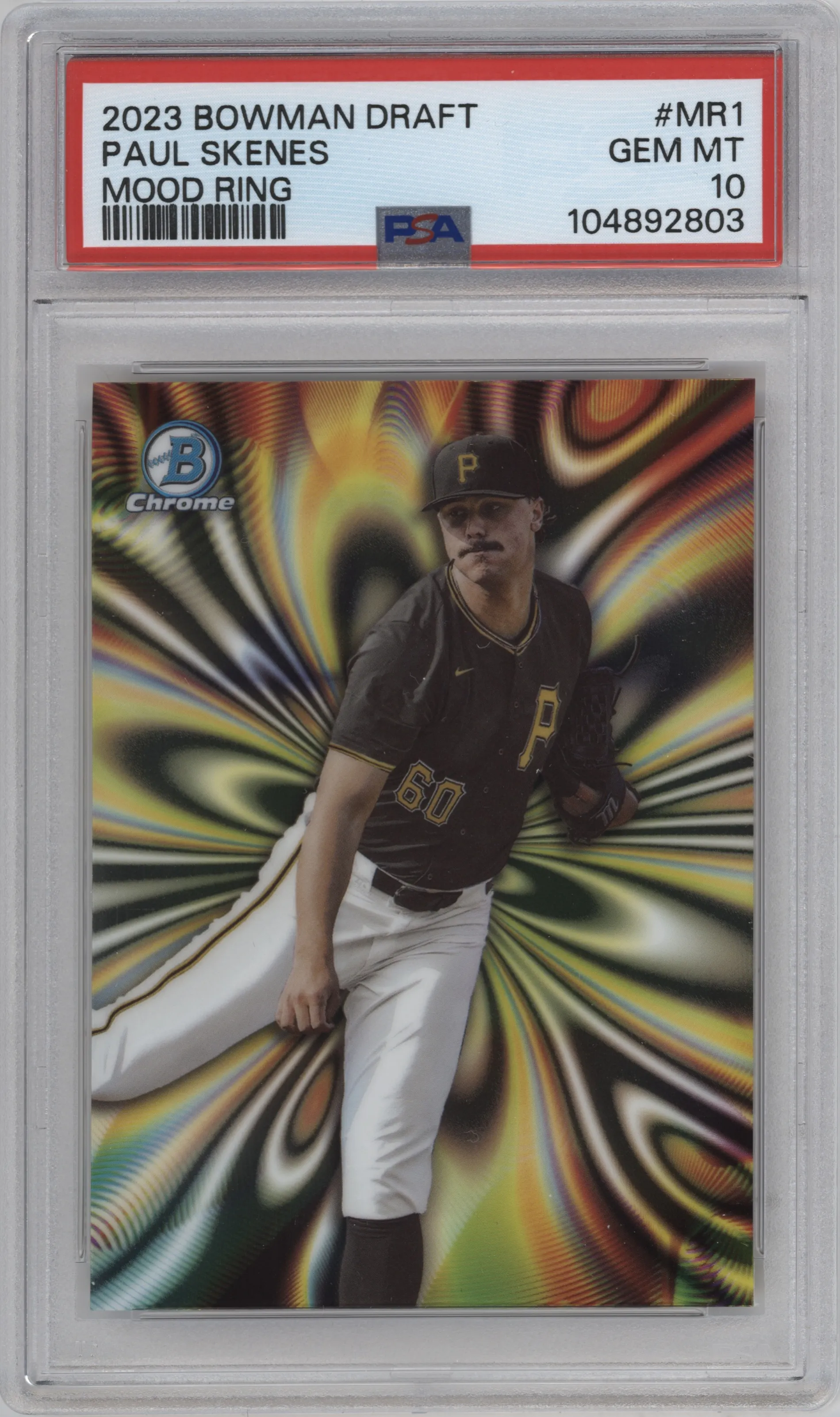 2023 Bowman Draft Mood Ring Paul Skenes #MR-1 PSA 10