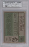 Dan Marino from the 1984 Topps set graded by Beckett and given an overall grade of 8.