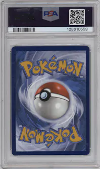 Greninja ex from the 2024 Pokemon SV set graded by PSA and given an overall grade of 10.