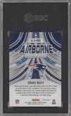 Drake Maye from the 2024 Panini Rookies & Stars set featuring a Red Plaid parallel graded by SGC and given an overall grade of 10.