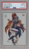 Rome Odunze  from the 2024 Panini Phoenix set graded by PSA and given an overall grade of 10.