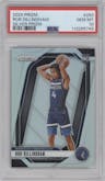 Rob Dillingham from the 2024-25 Panini Prizm set featuring a Silver Prizm parallel graded by PSA and given an overall grade of 10.