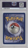 Mewtwo from the 1999 Pokemon set featuring a Movie Promo parallel graded by PSA and given an overall grade of 8.