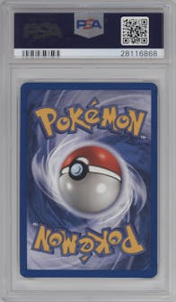 Dark Hypno from the 2000 Pokemon set graded by PSA and given an overall grade of 10.