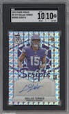 Dallas Turner from the 2024 Panini Mosaic set graded by SGC and given an overall grade of 10.
