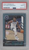 Anthony Edwards from the 2020-21 Panini Chronicles set graded by PSA and given an overall grade of 10.