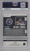 Anthony Edwards from the 2020-21 Panini Chronicles set graded by PSA and given an overall grade of 10.