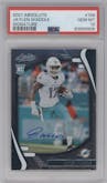 Jaylen Waddle from the 2021 Panini Absolute set graded by PSA and given an overall grade of 10.
