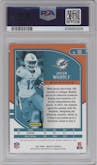 Jaylen Waddle from the 2021 Panini Absolute set graded by PSA and given an overall grade of 10.
