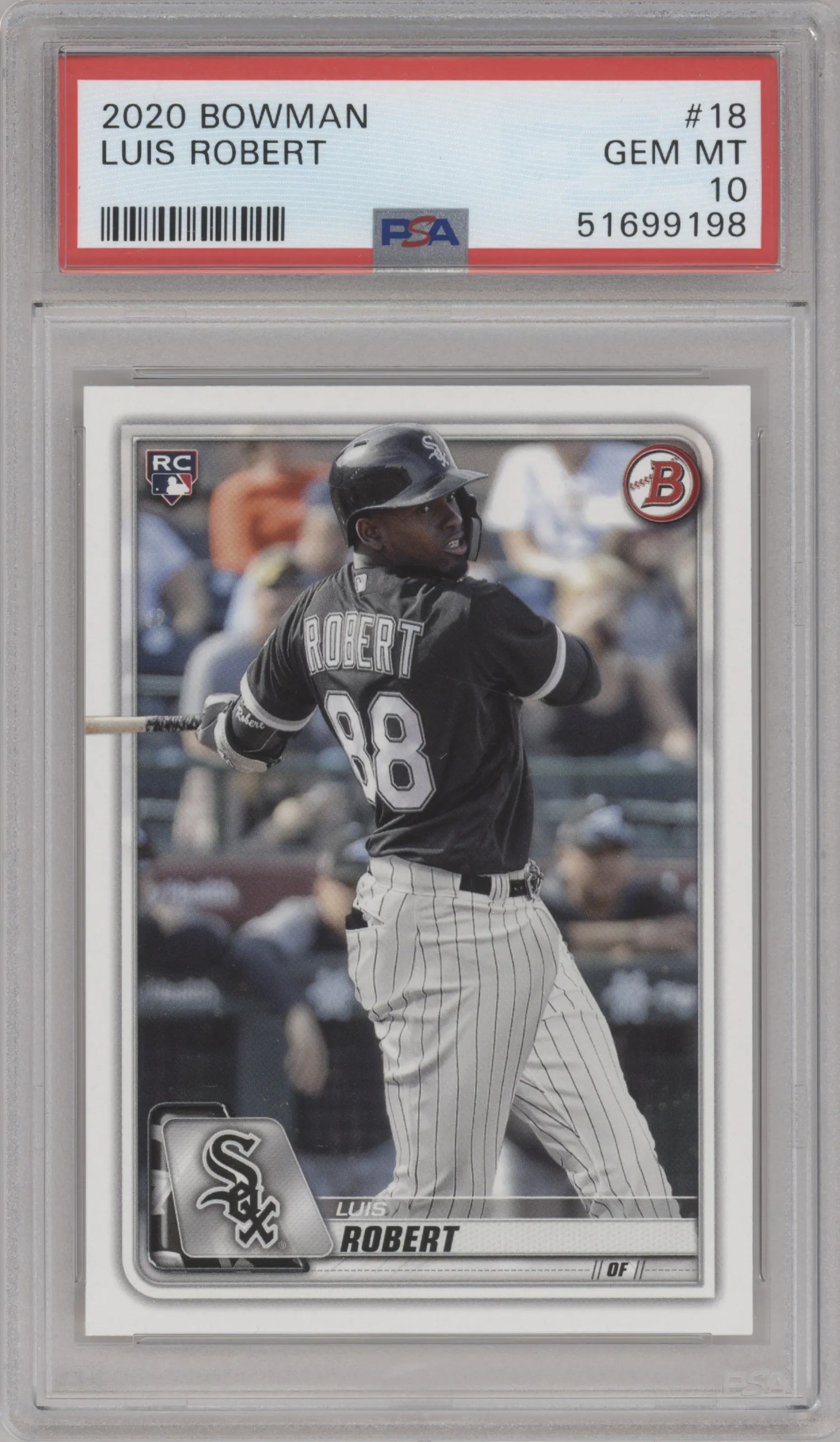 2020 Bowman Luis Robert PSA 10