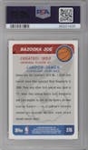 LeBron James from the 2003-04 Topps Bazooka set graded by PSA and given an overall grade of 9.