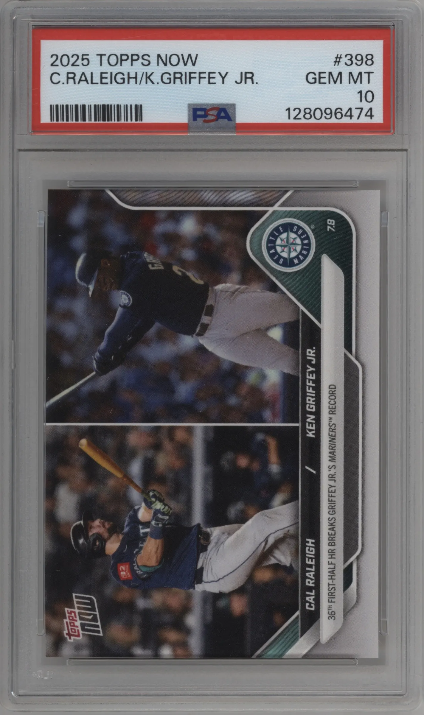 Cal Raleigh/Ken Griffey Jr.