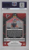 Michael Penix Jr. from the 2024 Panini Mosaic set featuring a Reactive Yellow parallel graded by PSA and given an overall grade of 10.