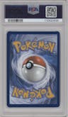 Pikachu from the 2025 Pokemon SV set featuring a Illustration Contest 2024 parallel graded by PSA and given an overall grade of 9.
