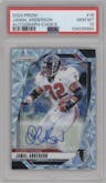 Jamal Anderson  from the 2024 Panini Prizm set featuring a Choice parallel graded by PSA and given an overall grade of 10.