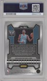 Brandon Miller from the 2023-24 Panini Prizm set featuring a Silver Prizm  parallel graded by PSA and given an overall grade of 9.