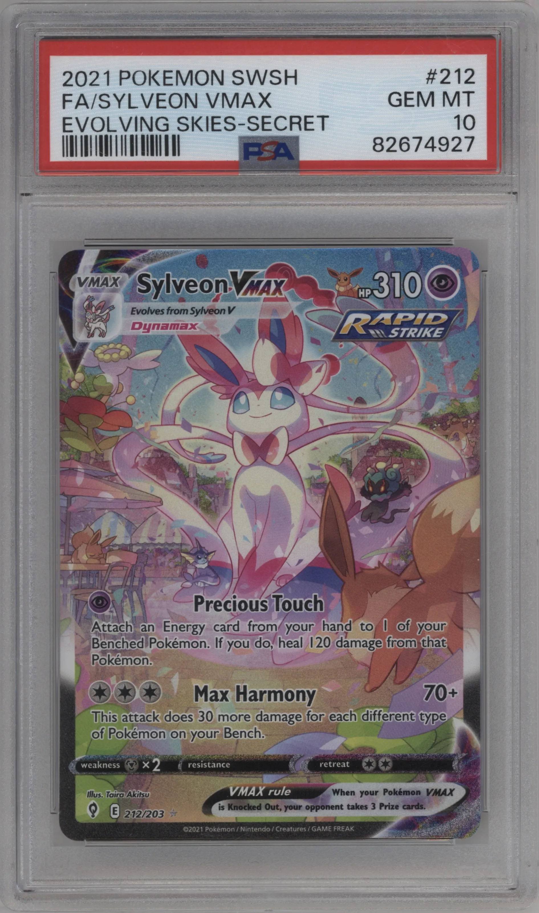 Sylveon VMAX 