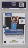 Chet Holmgren from the 2022-23 Panini Donruss set graded by PSA and given an overall grade of 10.