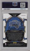 Paolo Banchero from the 2022-23 Panini Select set featuring a Silver Prizm parallel graded by PSA and given an overall grade of 10.