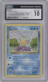 Squirtle from the 2023 Pokemon CLB set graded by CSG and given an overall grade of 10.
