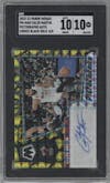 Caleb Martin from the 2022-23 Panini Mosaic set featuring a Black Gold Choice parallel graded by SGC and given an overall grade of 10.