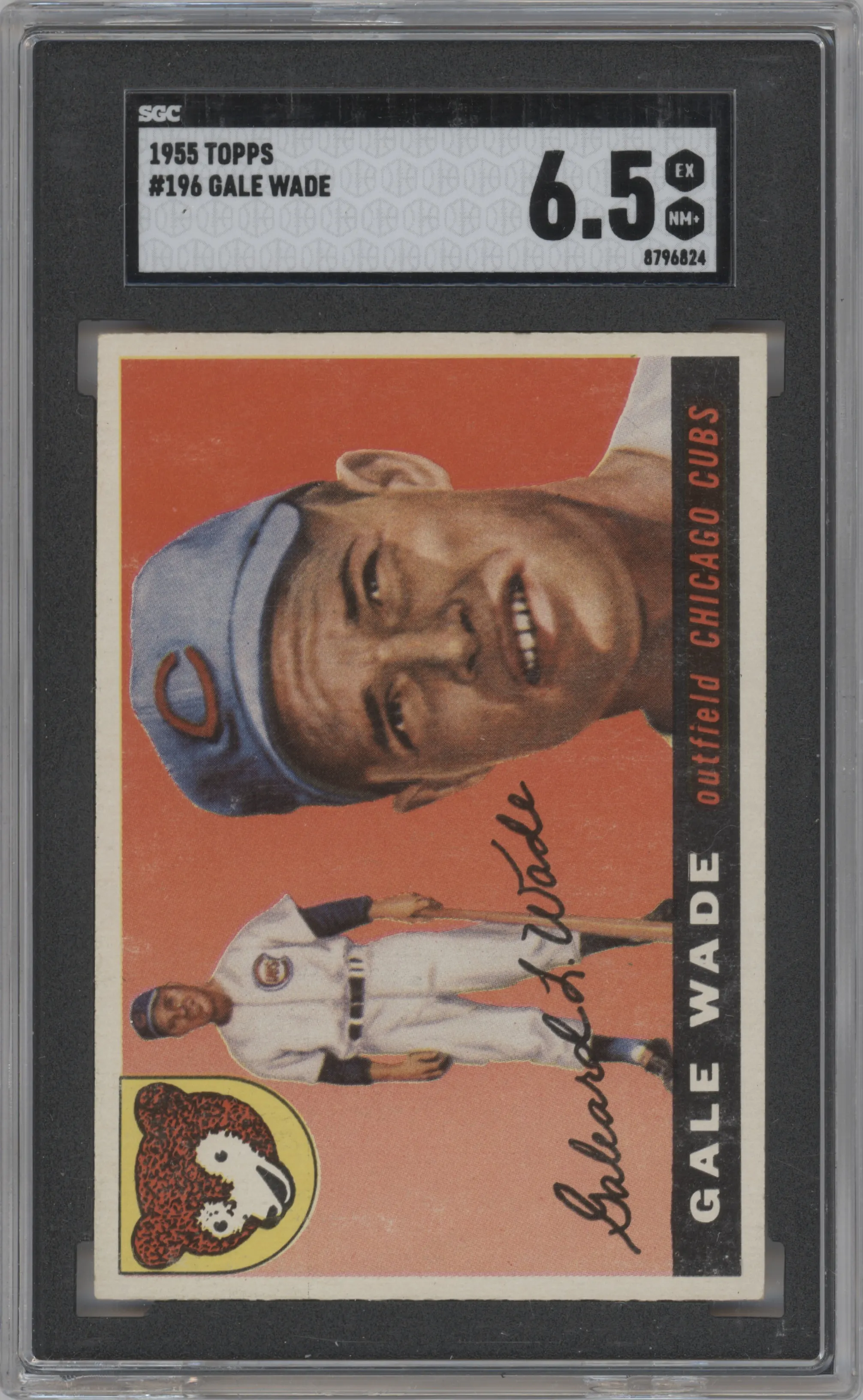1955 Topps Gale Wade SGC 6.5