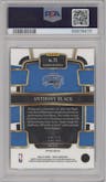 Anthony Black from the 2023-24 Panini Select  set featuring a Gold Cracked Ice parallel graded by PSA and given an overall grade of 10.