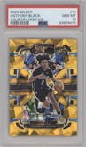 Anthony Black from the 2023-24 Panini Select  set featuring a Gold Cracked Ice parallel graded by PSA and given an overall grade of 10.