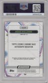 Doug Williams from the 2023 Topps Composite set featuring a Gold Interstellar parallel graded by PSA and given an overall grade of 10.