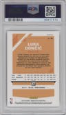 Luka Doncic from the 2019-20 Panini Donruss Optic set featuring a Purple parallel graded by PSA and given an overall grade of 10.