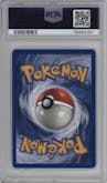 Dark Blastoise from the 2002 Pokemon  set graded by PSA and given an overall grade of 9.
