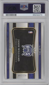 Jason Williams from the 2021-22 Panini Select set graded by PSA and given an overall grade of 10.