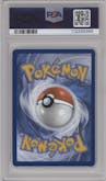 Eevee from the 2025 Pokemon SV set featuring a Prismatic Evolutions Elite Trainer Box parallel graded by PSA and given an overall grade of 9.