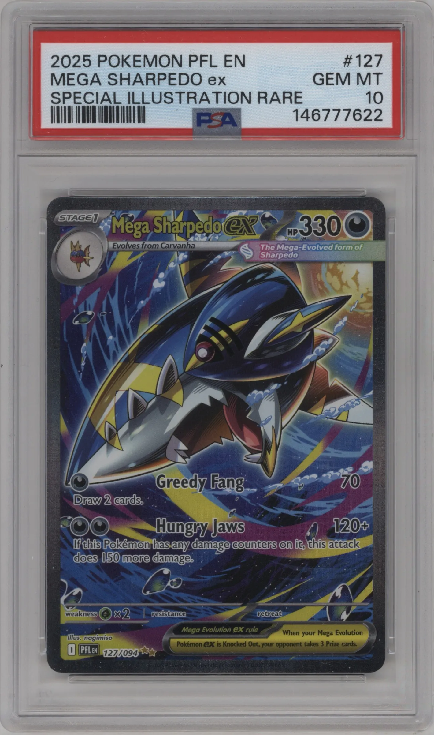 Mega Sharpedo ex