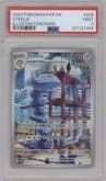 Steelix from the 2023 Pokemon SV set graded by PSA and given an overall grade of 9.