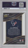 C.J. Stroud from the 2023 Panini Select set graded by PSA and given an overall grade of 10.