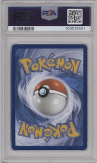 Venusaur ex from the 2023 Pokemon SV set graded by PSA and given an overall grade of 9.