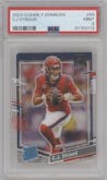C.J. Stroud from the 2023 Clearly Donruss set graded by PSA and given an overall grade of 9.
