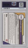 Hailey Van Lith from the 2023-24 Bowman U Chrome Sapphire set graded by PSA and given an overall grade of 10.