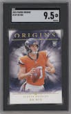 Bo Nix from the 2024 Panini Origins set graded by SGC and given an overall grade of 9.5.