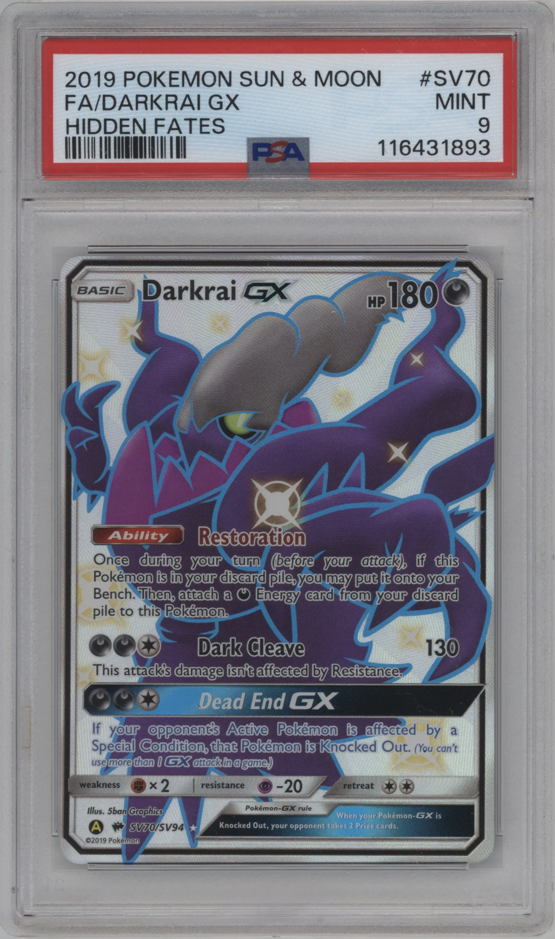 Darkrai GX
