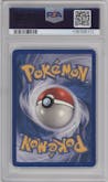 Tauros from the 2002 Pokemon  set graded by PSA and given an overall grade of 3.