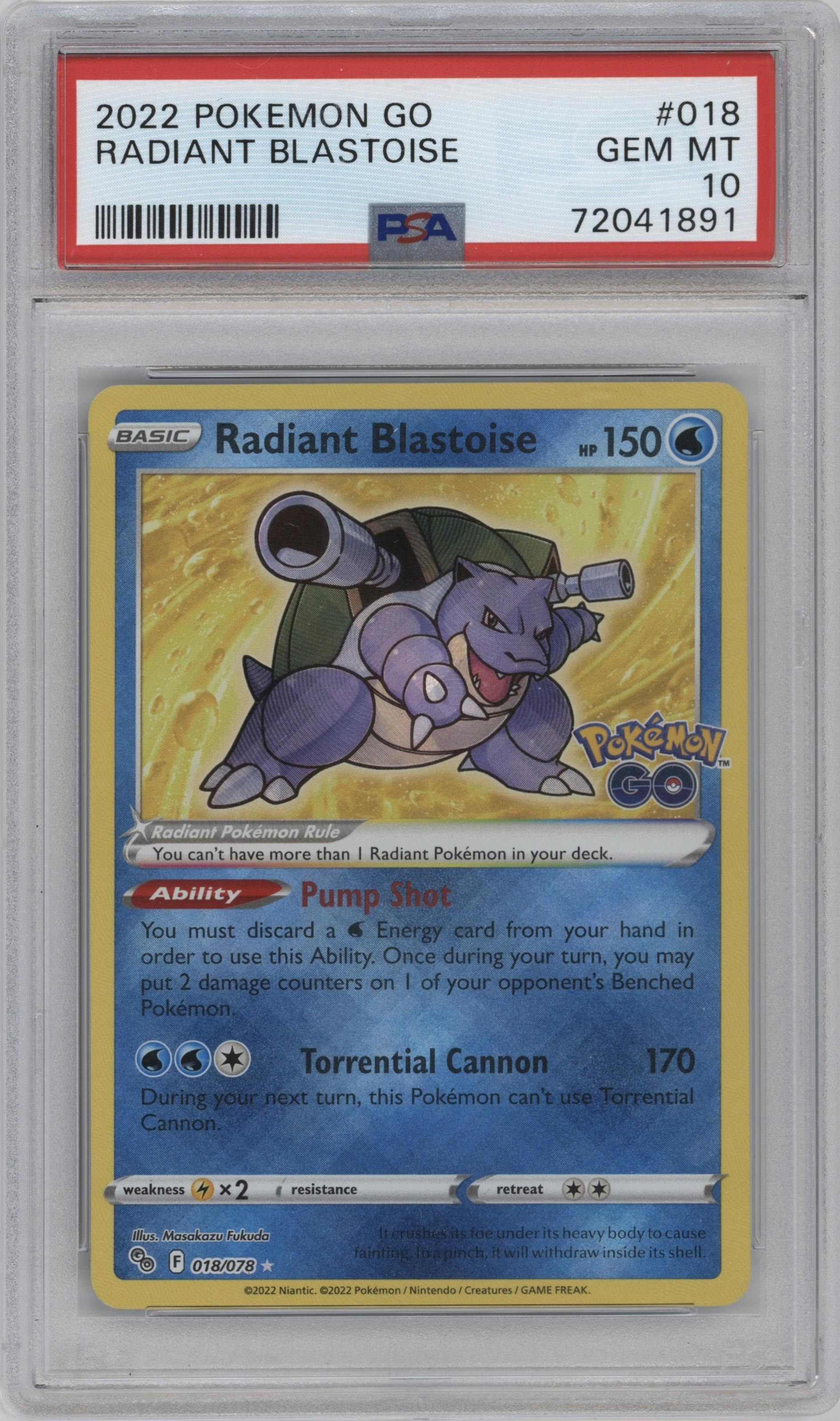 Radiant Blastoise