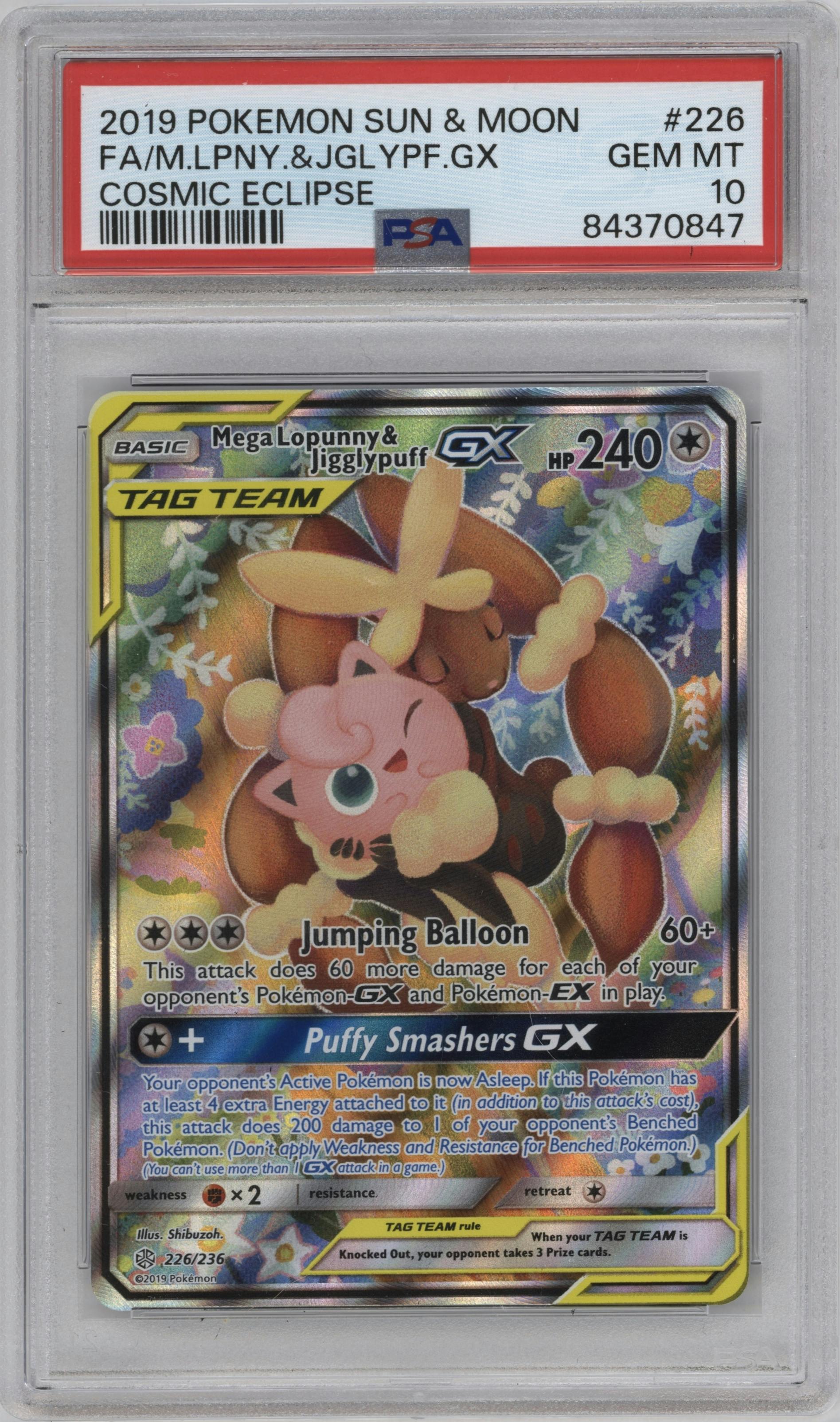 Mega Lopunny & Jigglypuff GX