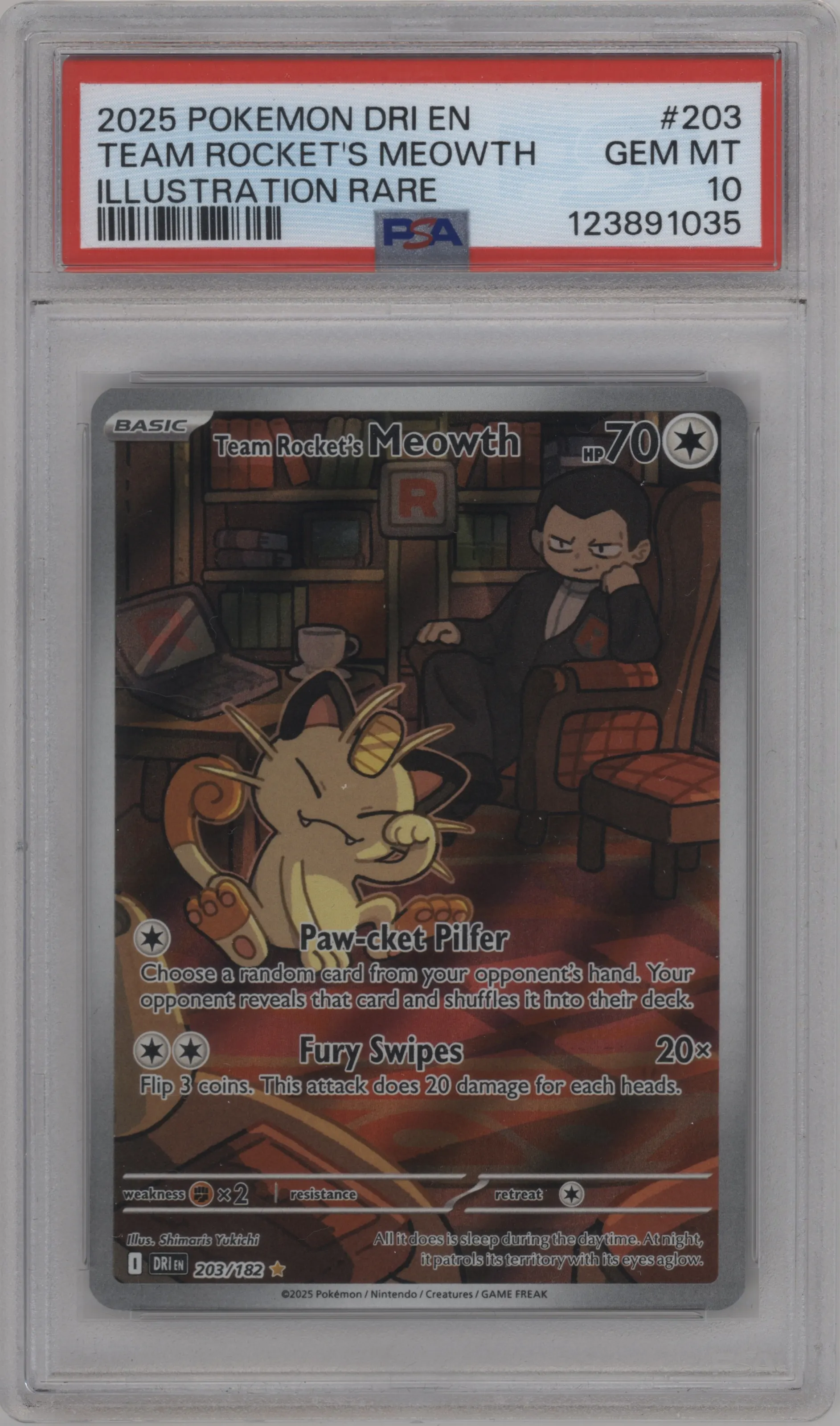 Team Rocket's Meowth