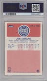Joe Dumars from the 1986-87 Fleer set graded by PSA and given an overall grade of 7.