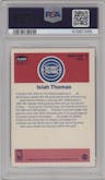 Isiah Thomas from the 1986-87 Fleer set graded by PSA and given an overall grade of 5.