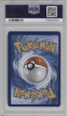 Mew ex from the 2023 Pokemon SV set graded by PSA and given an overall grade of 9.